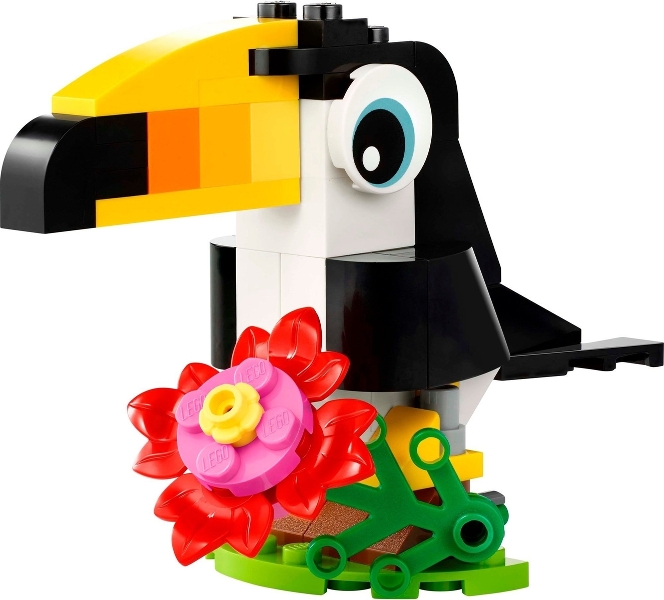 LEGO set: 30688-1, Tropical Toucan paper bag / polybag