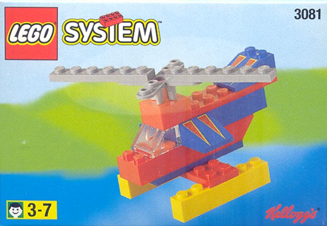 3081-1 Kellogg's Promotional Set: Helicopter