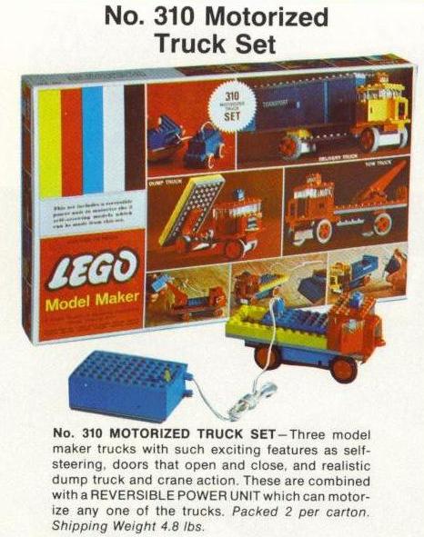 310-1 Motorized Truck Set