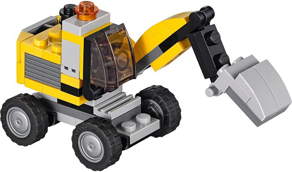 LEGO set: 31014-1, Power Digger