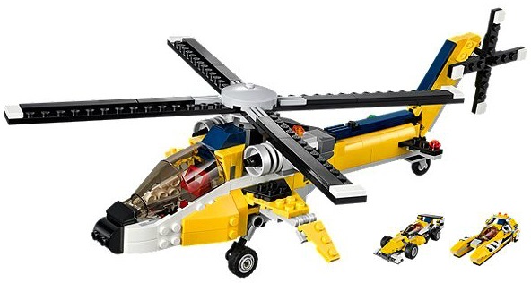 LEGO set: 31023-1, Yellow Racers