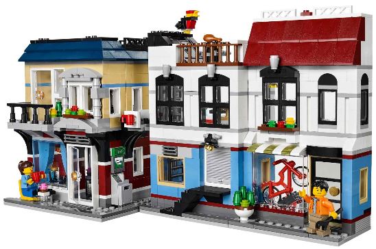 LEGO set: 31026-1, Bike Shop & Café {Cafe}