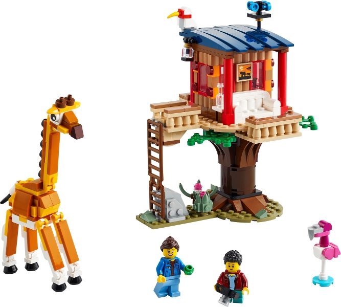 LEGO set: 31116-1, Safari Wildlife Tree House