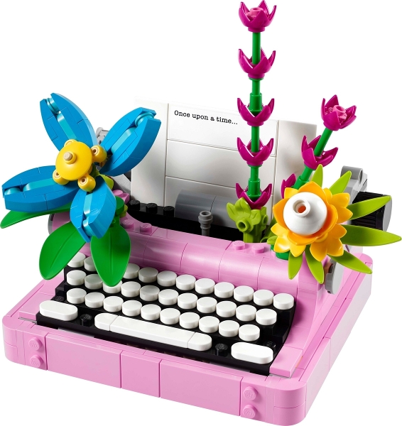 LEGO set: 31169-1, Typewriter with Flowers