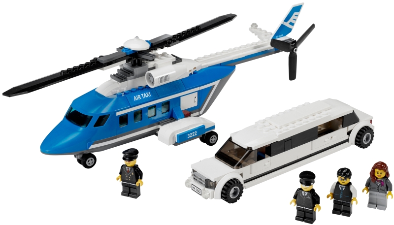 3222-1 Helicopter and Limousine