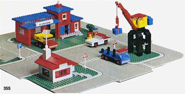 355-1 Town Center Set with Roadways