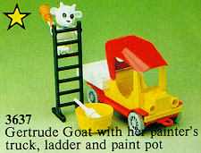 3637-1 Gertrude Goat's Painter's Truck