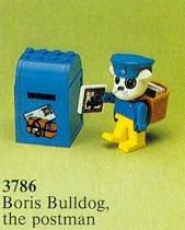 3786-1 Buzzy Bulldog the Postman