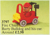 3797-1 Fire Chief Barty Bulldog