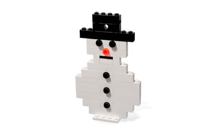 40003-1 Snowman polybag