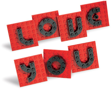 40016-1 Valentine Letter Set polybag