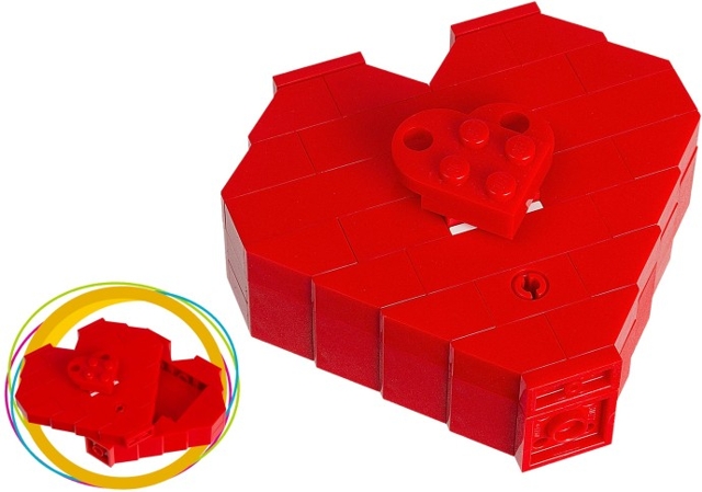 40051-1 Valentine's Day Heart Box polybag