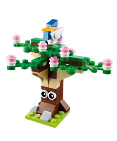 40096-1 Monthly Mini Model Build Set - 2014 03 March, Spring Tree polybag