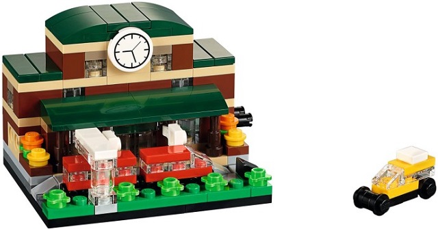 40142-1 Train Station - Bricktober 2015