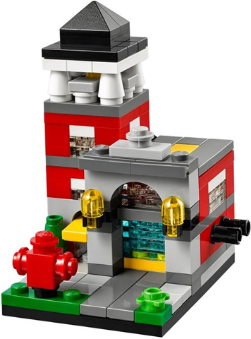 40182-1 Fire Station - Bricktober 2014