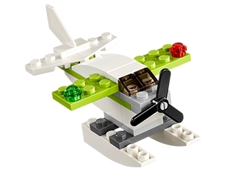 40213-1 Monthly Mini Model Build Set - 2016 06 June, Seaplane polybag