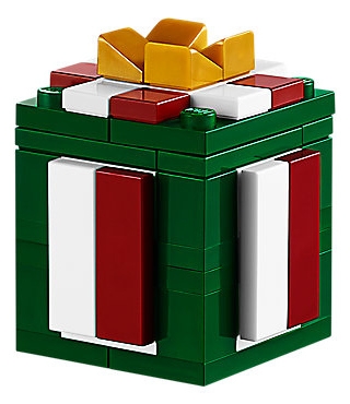 40219-1 Monthly Mini Model Build Set - 2016 12 December, Christmas Present Box polybag