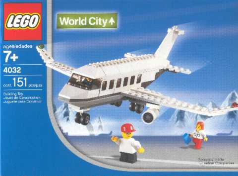 4032-1 Passenger Plane - LEGO Air Version