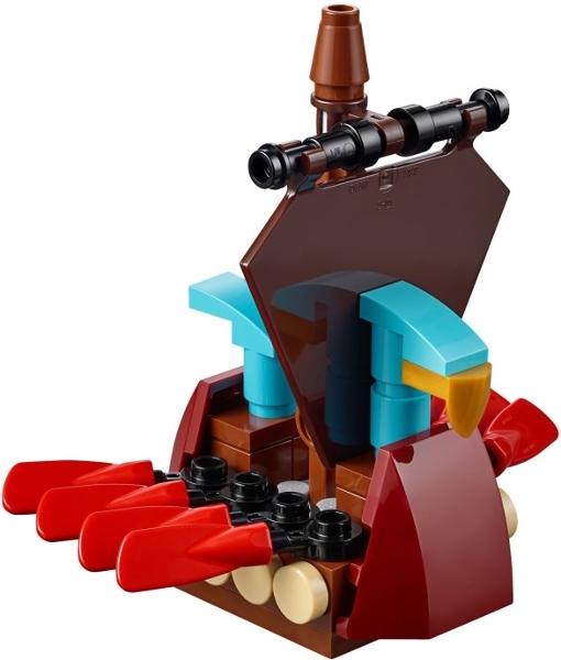 40323-1 Monthly Mini Model Build Set - 2019 03 March, Viking Ship polybag