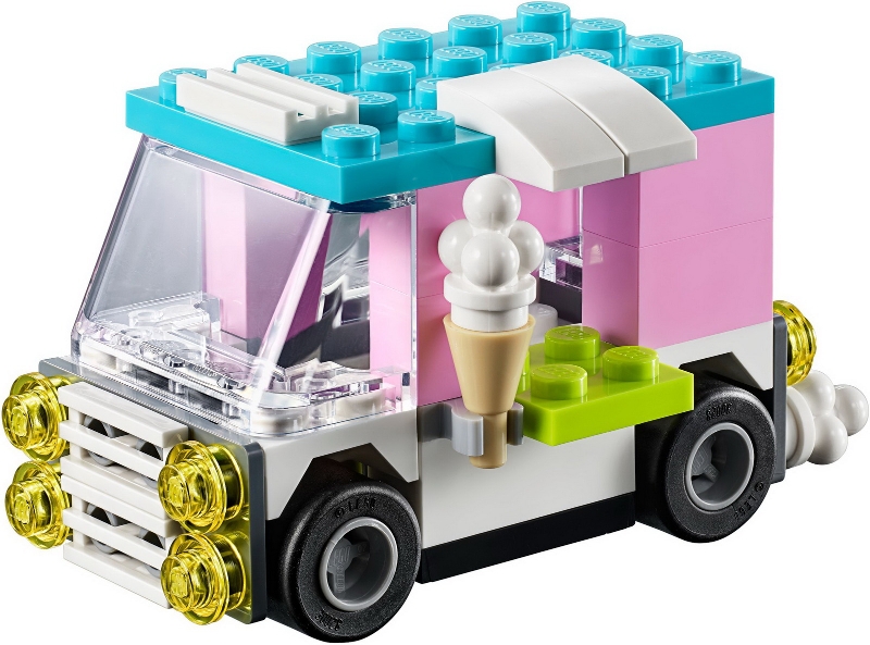 40327-1 Monthly Mini Model Build Set - 2019 07 July, Ice Cream Truck polybag