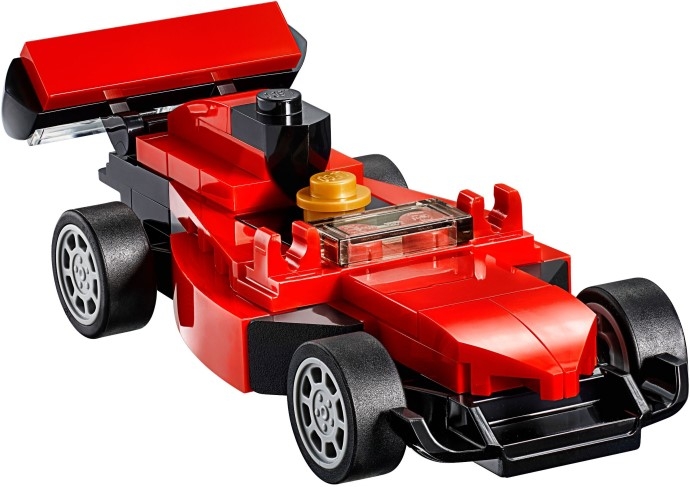 40328-1 Monthly Mini Model Build Set - 2019 08 August, Racing Car polybag