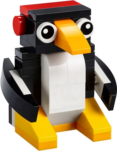 40332-1 Monthly Mini Model Build Set - 2019 12 December, Penguin polybag