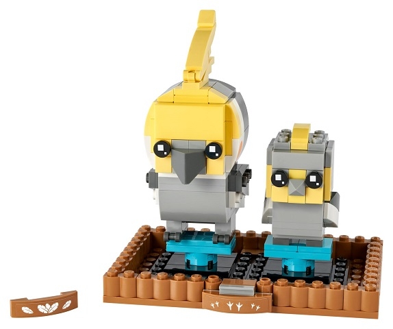 LEGO set: 40481-1, Cockatiel & Chick