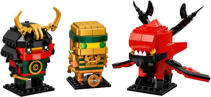 40490-1 Ninjago 10th Anniversary BrickHeadz