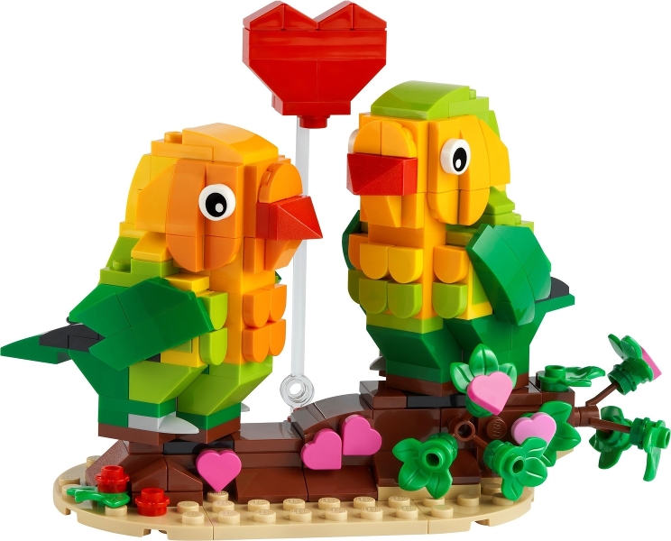 LEGO set: 40522-1, Valentine Lovebirds