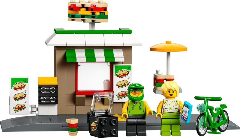 LEGO set: 40578-1, Sandwich Shop