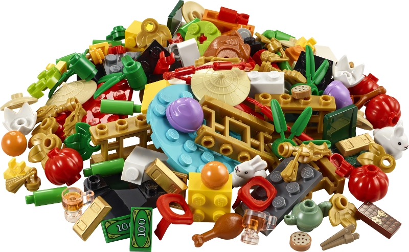 LEGO set: 40605-1, Lunar New Year VIP Add On Pack polybag