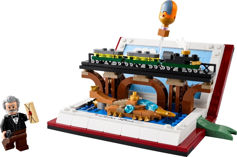 LEGO set: 40690-1, Tribute to Jules Verne's Books