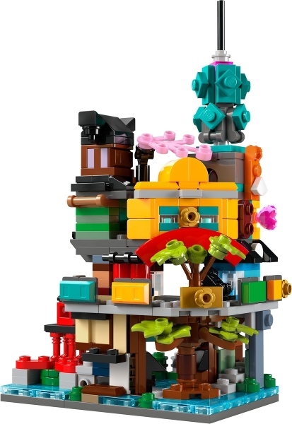 LEGO set: 40705-1, Micro NINJAGO City Gardens