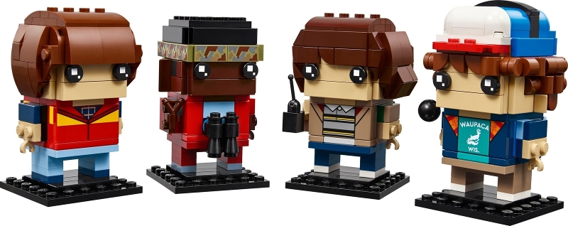 Mike, Dustin, Lucas and Will Figures