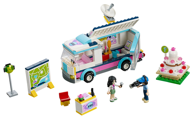 LEGO set: 41056-1, Heartlake News Van