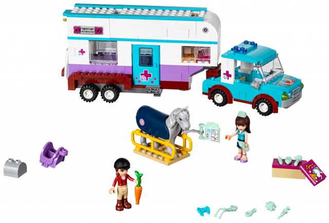 41125-1 Horse Vet Trailer