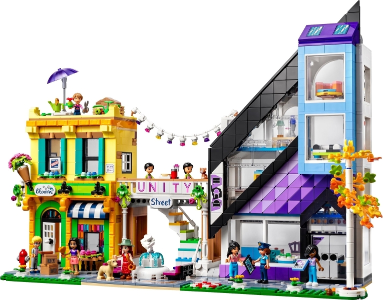 LEGO set: 41732-1, Downtown Flower and Design Stores