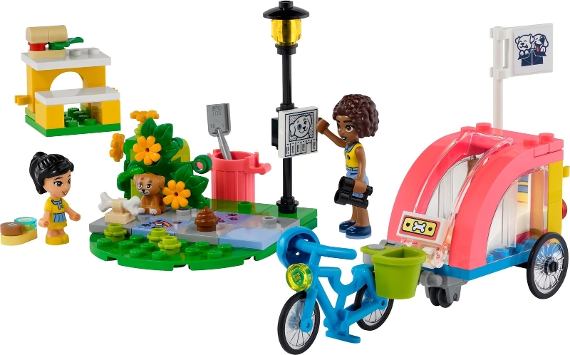 LEGO set: 41738-1, Dog Rescue Bike