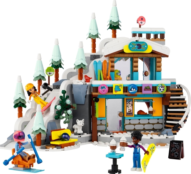 LEGO set: 41756-1, Holiday Ski Slope and Café {Cafe}