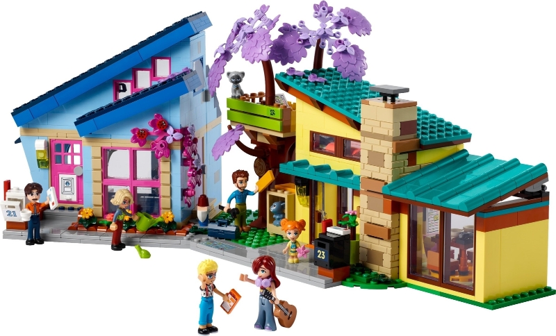LEGO set: 42620-1, Olly and Paisley's Family Houses
