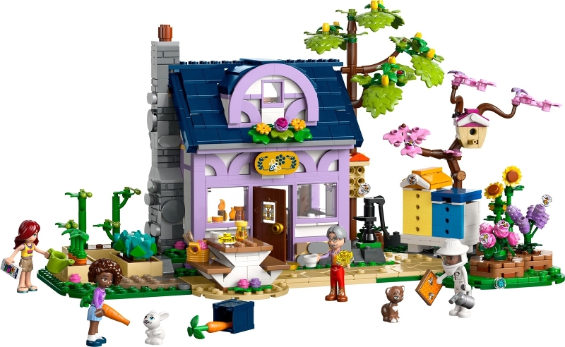 LEGO set: 42669-1, Beekeepers' House and Flower Garden