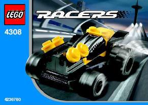 4308-1 Yellow Racer polybag