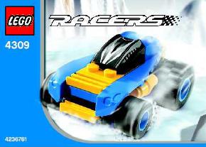 4309-1 Blue Racer polybag