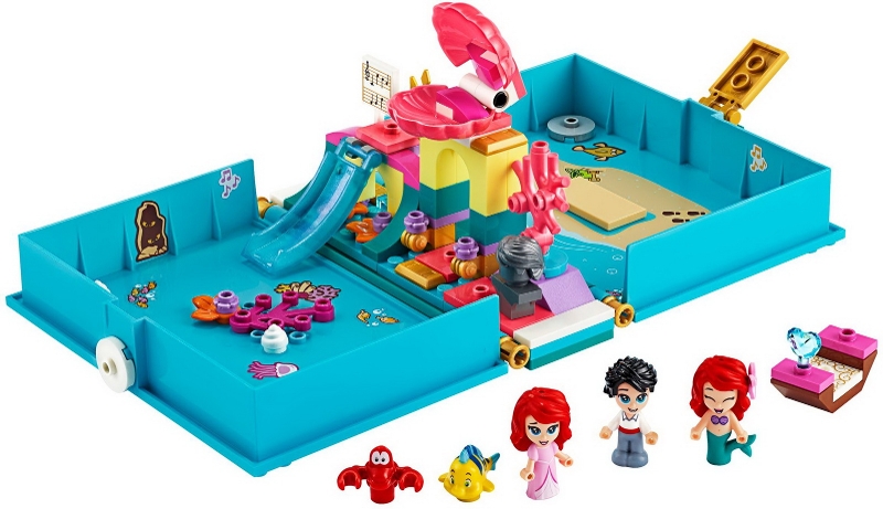 LEGO set: 43176-1, Ariel's Storybook Adventures