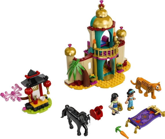LEGO set: 43208-1, Jasmine and Mulan’s Adventure