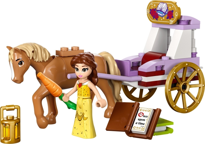 LEGO set: 43233-1, Belle's Storytime Horse Carriage