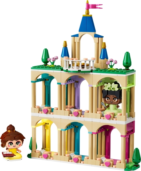 Mini Belle & Tiana with Castle