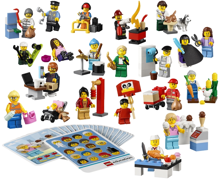 45022-1 Community Minifigure Set