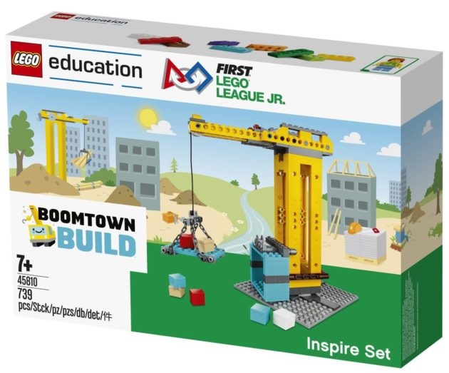 LEGO set: 45810-1, FIRST LEGO League (FLL) Jr. Challenge 2019 - Boomtown Build Inspire Set