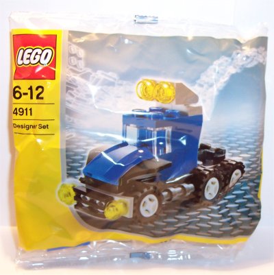 4911-1 Blue Truck polybag